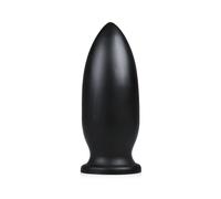 Yellow Dog Butt Plug Black