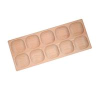 Yellow Door 10-Frame Tray | Early Number Sense | Number Bonds | Wood Maths toys for kids age 2 3 4 5 | Addition and Subtraction |Subitising |Early Educational Toys for Counting to ten | Montessori