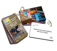 Yellow Door Adventures Outdoors Mud Card Set | 30 Photographs With Activity Ideas On The Reverse | Ideas For Outdoor Learning | Early Educational Toy For Kids Age 2 3 4 5