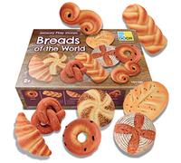 Yellow Door Breads of the World Sensory Play Stones | Pretend play food set | toy play food | role play baking | mud kitchen toys and accessories | for boys girls aged 2 3 4 5 | outdoor learning