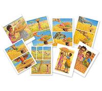 Yellow Door Handa’s Surprise Talk Cards | Storytelling | Traditional Tales | Story Book Play | Early Educational Toy for kids age 2 3 4 5 | Set of 8 Sequencing Cards | Bookish Play