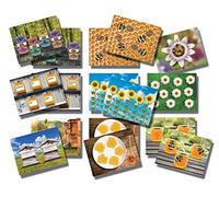 Yellow Door Honey Bee Early Number Card Set | Number Sense |Bees Number Bonds | Maths for ages 2 3 4 5 |Addition Subtraction |Subitising | Early Educational Toys for Counting 1-10 | Sequences Numerals