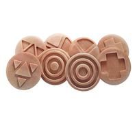 Yellow Door Interlocking Sensory Stones | Set of 8 stones (4 pairs) | Educational Toy for kids age 2 3 4 5 | outdoor learning | Fine motor skills | matching and symmetry |Pre-school and toddler play