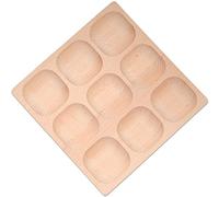 Yellow Door 9-Section Natural Sorting Tray