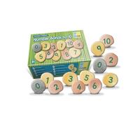 Yellow Door YD1010 Number Bonds to 10 Pebble Set, White