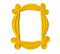 Yellow Door Peephole Frame | Replica of an Iconic Door Frame | Decoration for Doors and Walls | Includes Adhesive Tape