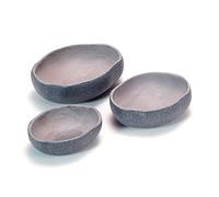 Yellow Door Rustic Bowls | Set of 3 Nesting Bowls | Pretend Play Toy Dish | Stacking heuristic Bowls | Mud Kitchen Role Play | Water, Sand and mud Play