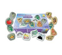 Yellow Door Story Stones Fairy Tales | Set of 13 stones for story structure | Storytelling | Story Book Play Characters | Early Educational Toy for kids age 2 3 4 5 | Outdoor Literacy | Bookish Play