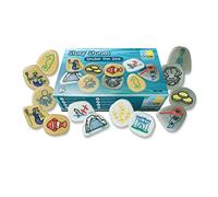 Yellow Door Story Stones Under the Sea | Set of 13 stones for story structure | Storytelling | Story Book Play Characters | Early Educational Toy for kids age 2 3 4 5 | Outdoor Literacy | Bookish Play