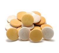 Yellow Door Two-Tone Counting Stones | Set of 20 Double-Sided Stones for Counting, Pattern Making, Number Bonds, Sorting, subitising | Maths for Kids Age 2 3 4 5 | Early Educational Toys for Counting