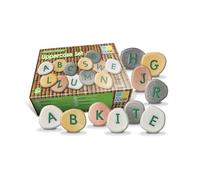 Yellow Door YD1009 Uppercase Alphabet Pebble Set, 26 Pieces