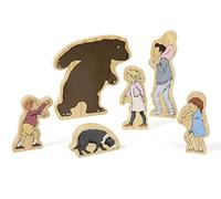 Yellow Door We’re going on a Bear Hunt Character Set | Storytelling | Traditional Tales | Story Book Play Characters | Early Educational Toy for kids age 2 3 4 5 | Literacy Wooden Toys | Bookish Play