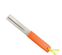 Yellow Double Side Diamond Sharpener Carp Fishing Hook Sharpening Tool Tackle Hone Stone Fish Hook Grinding File