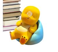 Yellow Dragon Figures - Cute Cartoon Miniature Figurine, Long Lasting Decorative Model Character | Multipurpose Dragon Collectibble Toy for Kids Adults Boys Room Desk Display Cartoon Decoration Giffts