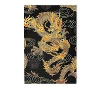 Yellow Dragon Printed Wooden Puzzle 1000 Piece, Cute Puzzle Game in Plastic Box for Family Entertainment and Brain Training Gifts