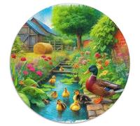 Yellow Duck 1000 Piece Jigsaw Puzzle for Adults Little Duckling Brainteasing Jigsaws Challenge Games Fun Present & Activity 1000pcs (67.5x67.5cm)