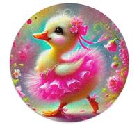 Yellow Duck 1000 Piece Jigsaw Puzzle for Women, Men Little Duckling Challenging Puzzles Challenge Games Fun Present & Activity 1000pcs (67.5x67.5cm)