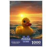 Yellow Duck 1000 Piece Jigsaw Puzzles for Adults Challenging Games Home Decors Premium Box Packaging 38x26cm/1000pcs