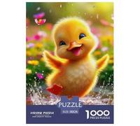 Yellow Duck 1000 Piece Puzzle Age 14+ for Adults Whimsical Challenge Perfect for Relaxation Educational Games 38x26cm/1000pcs