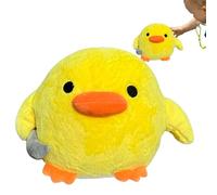 Yellow Duck - 11.81x7.87x7.87 Inches, Plush D Pillow, E Shape Full Filled | Good Elasticity Hugger Toy, Plush Toy For Kids Decoration, Yellow Duck Stuffed D Pel