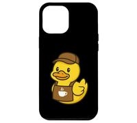 Yellow Duck Barista Animal Lover Coffee Zoo Boys Girls Kids Case for iPhone 12 Pro Max