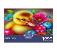 Yellow Duck Jigsaw Puzzle 1000 Pieces for Adults Challenging Puzzles for The Whole for Women Home Decoration 100% Recvcled Cardboard 38x26cm/1000pcs