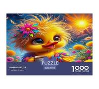 Yellow Duck Jigsaw Puzzles 1000 Pieces Fit Adults Or Families Together Puzzle Game for The Whole for Women Home Decoration 100% Recvcled Cardboard 70x50cm/1000pcs