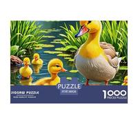 Yellow Duck Jigsaw Puzzles for Adults 1000, Challenging, Puzzle Game for The Whole, Gifts for Men38x26cm/1000pcs