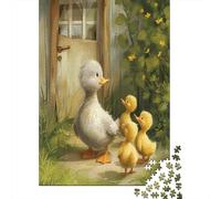 Yellow Duck Jigsaw Puzzles for Adults 1000 Piece Jigsaw Puzzles for Adults,JigsawPuzzle 1000 Pieces for Adults Challenging Puzzle Games 1000pcs (75x50cm)