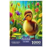Yellow Duck Jigsaw Puzzles Puzzle for Adults Kids. 1000 Piece Whimsical Challenge Toy Educational Games Home Decoration for Educational Games Gifts 38x26cm/1000pcs