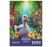 Yellow Duck Jigsaw Puzzles Puzzle for Adults Kids.1000 Pieces cartoon animals Whimsical Challenge Toy Educational Games Home Decoration for Adults& Kids Age 14 Years Up 70x50cm/1000pcs