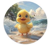 Yellow Duck Jigsaw Puzzles Puzzles for Adults Kids. 1000 Piece Great Gifts Challenge Toy Educational Games Home Decoration for Adults& Kids Age 14 Years Up 1000pcs (67.5x67.5cm)