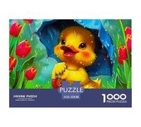 Yellow Duck Puzzles 1000 Piece for Adults Jigsaw Puzzles Jigsaw Puzzles Beautiful Decoration 52x38cm/1000pcs