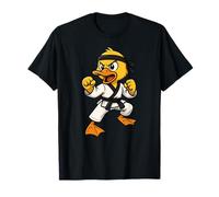Yellow Duck Taekwondo Karate Animal Lover Boys Girls Kids T-Shirt