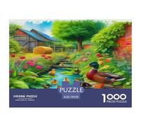 Yellow Duck1000Pieces JigsawPuzzlesAnimal ForAdults Challenging LargePiecePuzzles Age12+byth EducationalGames Brainteasing Adults Jigsaw Puzzle 70x50cm/1000pcs