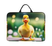 Yellow Duckling Laptop Bag, Durable Shockproof Sleeve, Handheld Portable Laptop Bag for 14 in Laptop