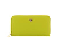 Yellow Eco-Leather Zip Around Wallet - female - Fracomina - Wallets & Cardholders - Green - ONE SIZE - Accessories ONE SIZE