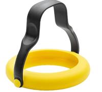 Yellow Egg Rings for Frying, Fried Egg Ring, Egg Frying Rings, Non-Stick Silicone Egg Ring, Heat-Resistant Pancake Rings Mold Round Egg Moulds for Frying Eggs Mcmuffin Crumpets, Cookware Accessories