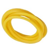 Yellow Elastic Latex Rubber Hose - High-Strength Soft Pipe for Plumbing, Easy to Install, 1pc(3metersx3mm)