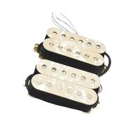 Yellow Electric Guitar Adjustable Screw Dual Coil For 6 String Electric Guitar Coil Spliting Pickup N7.5K/B15K (Color : Neck and Bridge)