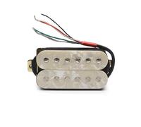 Yellow Electric Guitar Adjustable Screw Dual Coil For 6 String Electric Guitar Coil Spliting Pickup N7.5K/B15K (Color : Bridge)