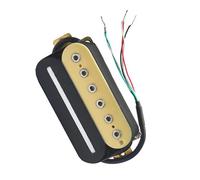 Yellow Electric Guitar Humbucker Bridge Pickup Cable Coil Splitting Hex Screw Adjusting Professional Pickup