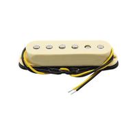Yellow Electric Guitar Pickup Plastic Cable Clip Alnico 5 Single Coil Instrument Accessories Neck And Bridge (Color : Qin Zhong)