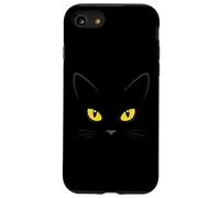 Yellow Eyes Witchy Black Cat Case for iPhone SE (2020) / 7/8
