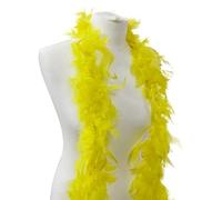 Yellow Feather Boa - 50g and 180cm Long