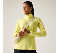 Yellow female 14 Regatta Women's Montes Half-Zip Fleece Yellow, Size: 14