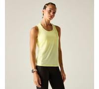 Dare2b Women's Modernize II Lightweight Running Vest – Quick-Dry, Reflective – Yellow Size 16