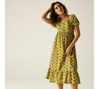 Yellow female 18 Regatta Orla Kiely Midi Summer Dress Yellow, Size: 18