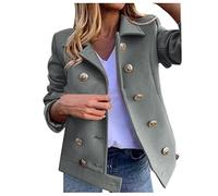 Yellow Fleece Trench Coats for Women Warm Trench Coat Long Quilted Jacket Womens Face Hyalite Womens Spring Jackets 2022 Camel Colour Coat Ladies Dress Jackets Ladies Black Denim Jacket Plus