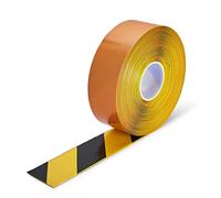 Yellow Floor Tape that resists Forklift and Pallet Dragging. 1mm Thick Solid Tape. The Most Durable Lane Tape Available. Warehouses and Factories. Strong 3M Self Adhesive. 50mm 75mm 100mm x 30 m.